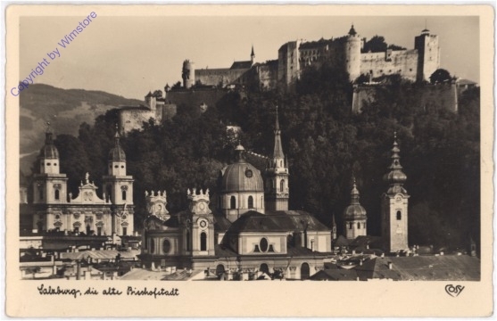 Salzburg, die alte Bischofstadt