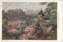 Salzburg, vom Kapuzinerberg