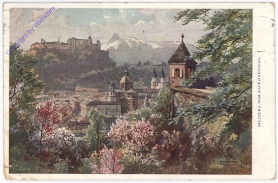 Salzburg, vom Kapuzinerberg