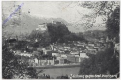 Salzburg, gegen den Untersberg