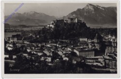 Salzburg, vom Kapuzinerberg