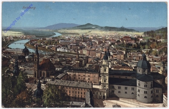 Salzburg, Ortsansicht
