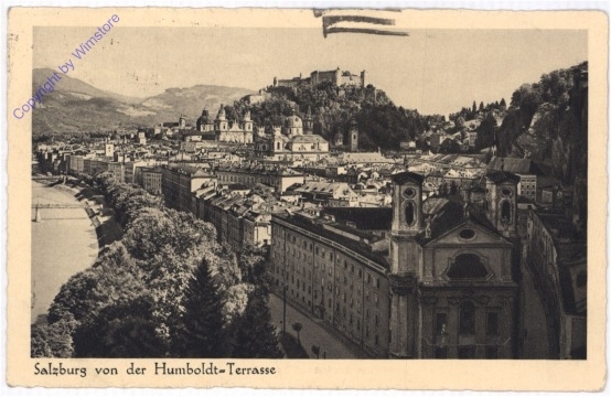 Salzburg, von der Humboldt-Terrasse