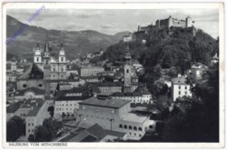 ak197898 Salzburg, vom Mönchsberg