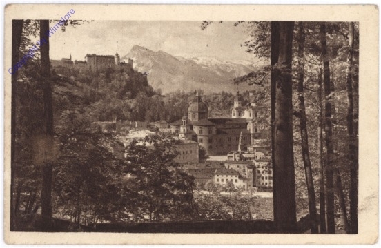 Salzburg, vom Kapuzinerberg