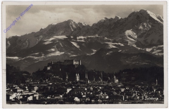 Salzburg, Blick vom Maria Plain