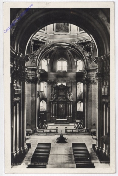 ak197912 Salzburg, Dom, Inneres