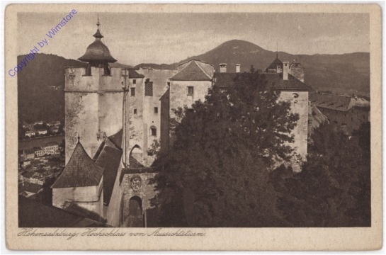 ak197925 Salzburg, Festung Hohensalzburg, Hochschloss vom Aussichtsturm