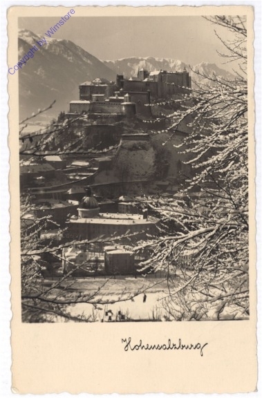 ak197932 Salzburg, Hohensalzburg