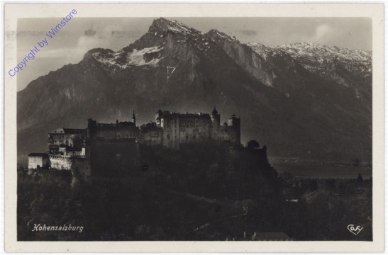 ak197942 Salzburg, Hohensalzburg
