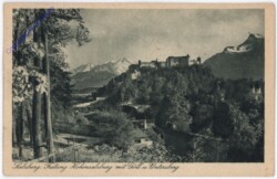 Salzburg, Hohensalzburg, mit Göll und Untersberg