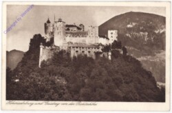 Salzburg, Hohensalzburg und Gaisberg von der Richterhöhe