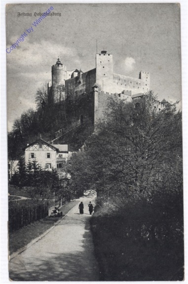 ak197955 Salzburg, Hohensalzburg