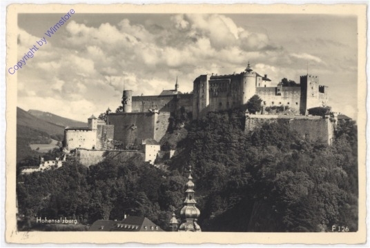 ak197957 Salzburg, Hohensalzburg