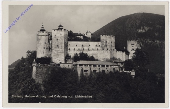 ak197958 Salzburg, Hohensalzburg und Gaisberg v.d. Richterhöhe