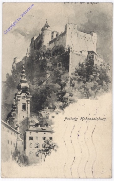 ak197960 Salzburg, Festung Hohensalzburg