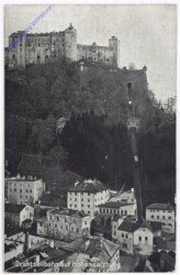 Salzburg, Hohensalzburg, Drahtseilbahn