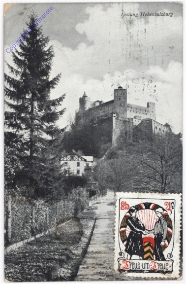 ak197967 Salzburg, Hohensalzburg