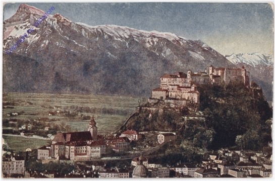 ak197973 Salzburg, Hohensalzburg