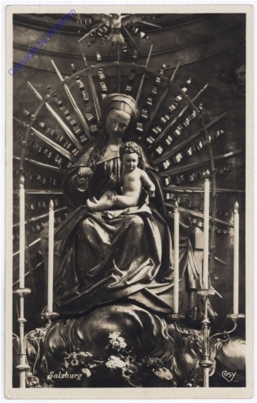 Salzburg, Franziskanerkirche, Pacher-Madonna