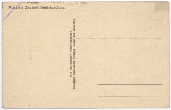 Salzburg, Mozart's Zaubrflötenhäuschen