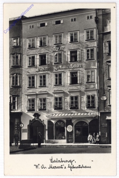 Salzburg, Mozart's Geburtshaus