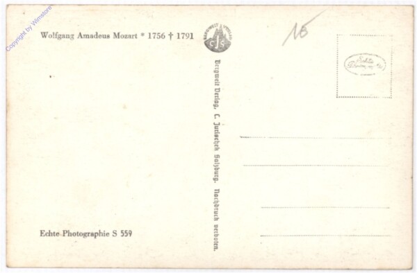 ak198008a Salzburg, Mozart's Geburtshaus