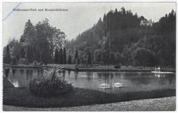 Salzburg, Schloss Hellbrunn, Hellbrunner Park und Monatsschlösschen