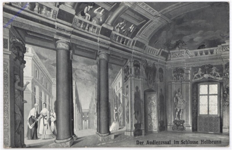 Salzburg, Schloss Hellbrunn, Audienzsaal