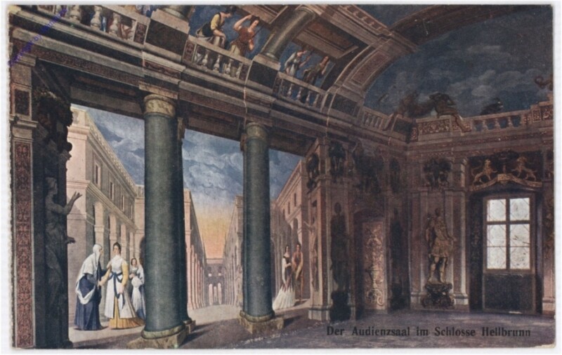 Salzburg, Schloss Hellbrunn, Audienzsaal