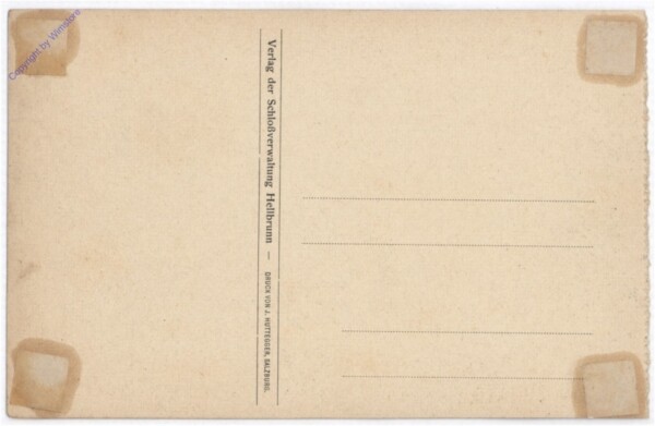 Salzburg, Schloss Hellbrunn, Hirschgarten