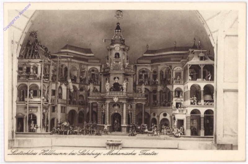 Salzburg, Schloss Hellbrunn, Mechanisches Theater