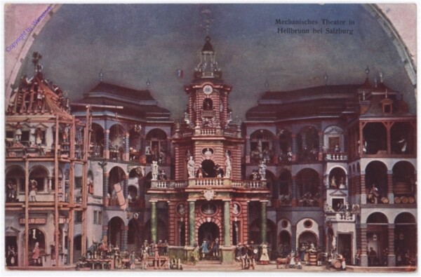 Salzburg, Schloss Hellbrunn, Mechanisches Theater