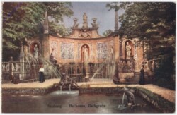 Salzburg, Schloss Hellbrunn, Tischgrotte