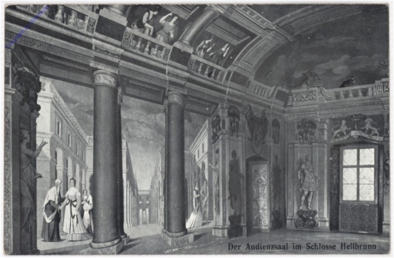 Salzburg, Schloss Hellbrunn, Audienzsaal