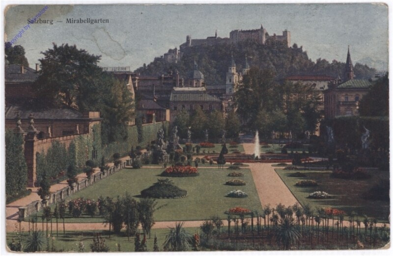 ak198064 Salzburg, Schloss Mirabell, Mirabellgarten