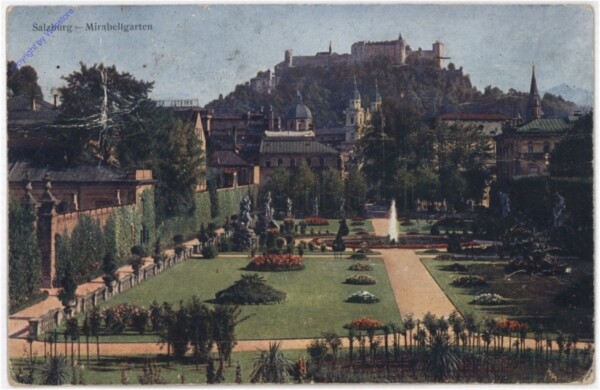 Salzburg, Schloss Mirabell, Mirabellgarten
