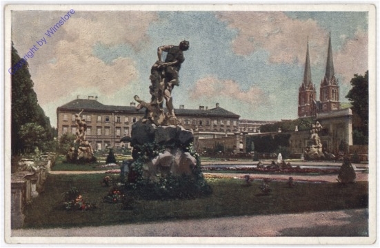 ak198066 Salzburg, Schloss Mirabell, Mirabellgarten