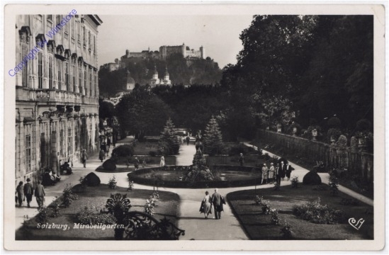 ak198068 Salzburg, Schloss Mirabell, Mirabellgarten