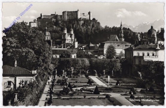 ak198069 Salzburg, Schloss Mirabell, Mirabellgarten