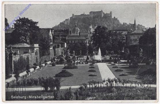 ak198074 Salzburg, Schloss Mirabell, Mirabellgarten