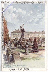 Salzburg, Schloss Mirabell, Im Mirabellgarten