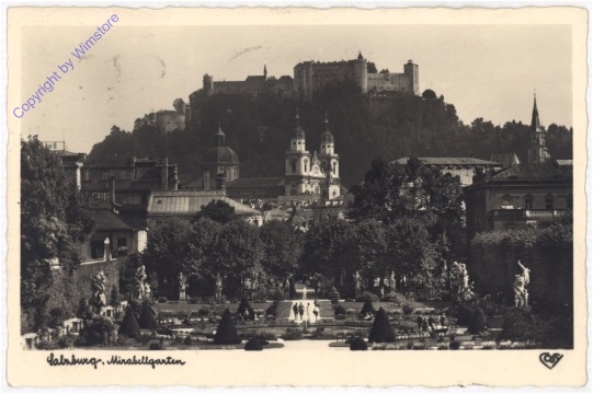 ak198083 Salzburg, Schloss Mirabell, Mirabellgarten