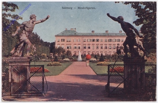 ak198084 Salzburg, Schloss Mirabell, Mirabellgarten