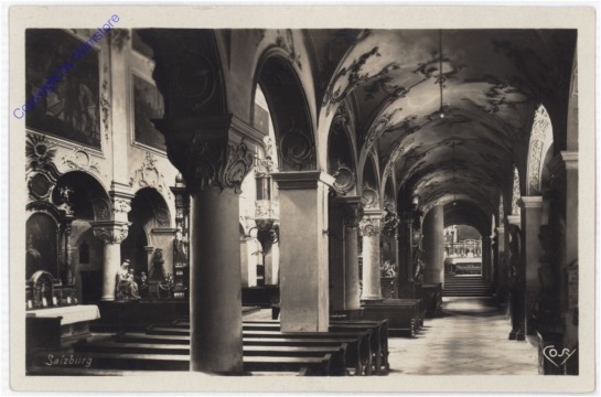 ak198098 Salzburg, St. Peter, Aus der Stiftskirche