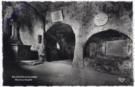 ak198107 Salzburg, St. Peter, Katakomben, Maximus-Kapelle