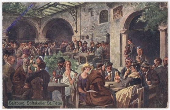 ak198111 Salzburg, St. Peter Stiftskeller