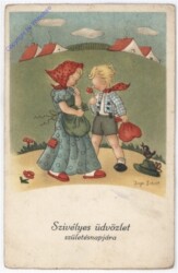 Pärchen am Weg