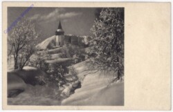 ak198155 Kirche im Schnee