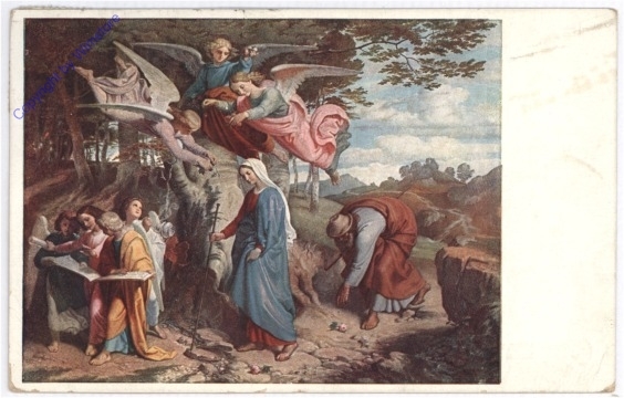 Marias Gang über das Gebirge